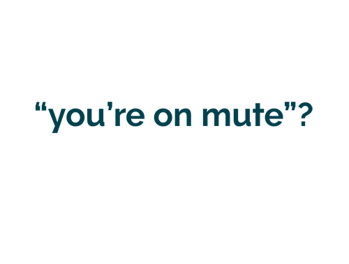 time to fly youre on mute message