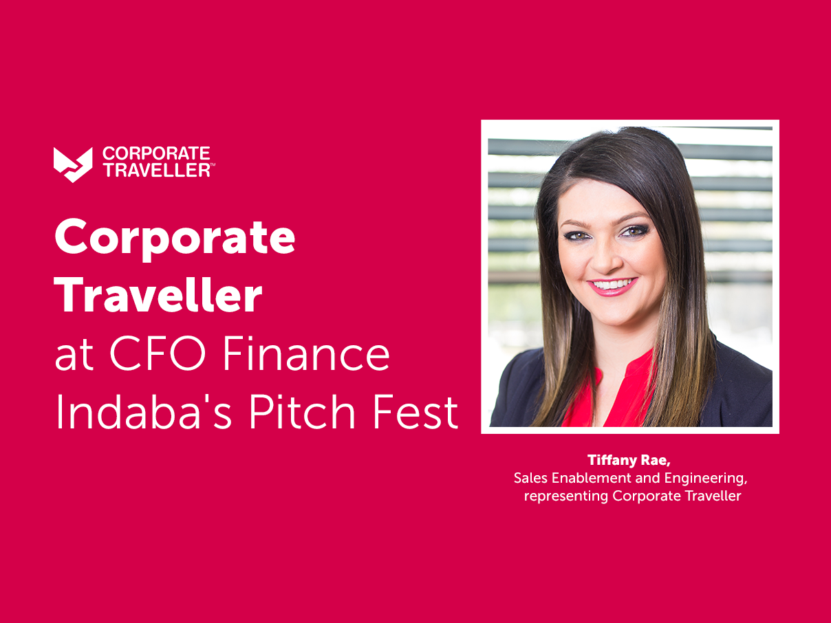 Corporate Traveller at CFO Finance Indaba's Pitch Fest