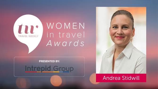 Andrea Stidwill is a finalist in Women in Travel Awards.