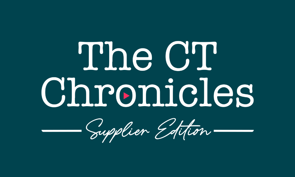 CT Chronicles, supplier edition, logo, business travel supplier
