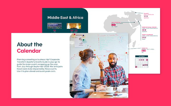 Corporate Traveller Global Quarterly Events Guide